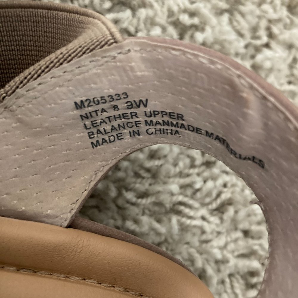 Me Too Nude Low Wedge Heels - Picture 3 of 3